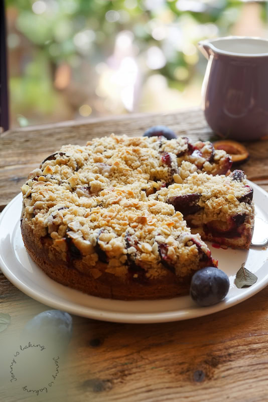 Pflaumenkuchen aus der Springform - Jenny is baking